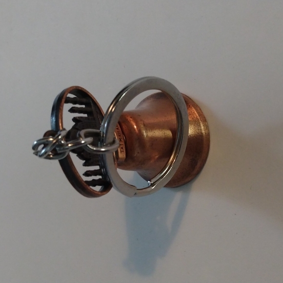 India Taj Mahal Theme Bell Key Chain - Picture 4 of 6